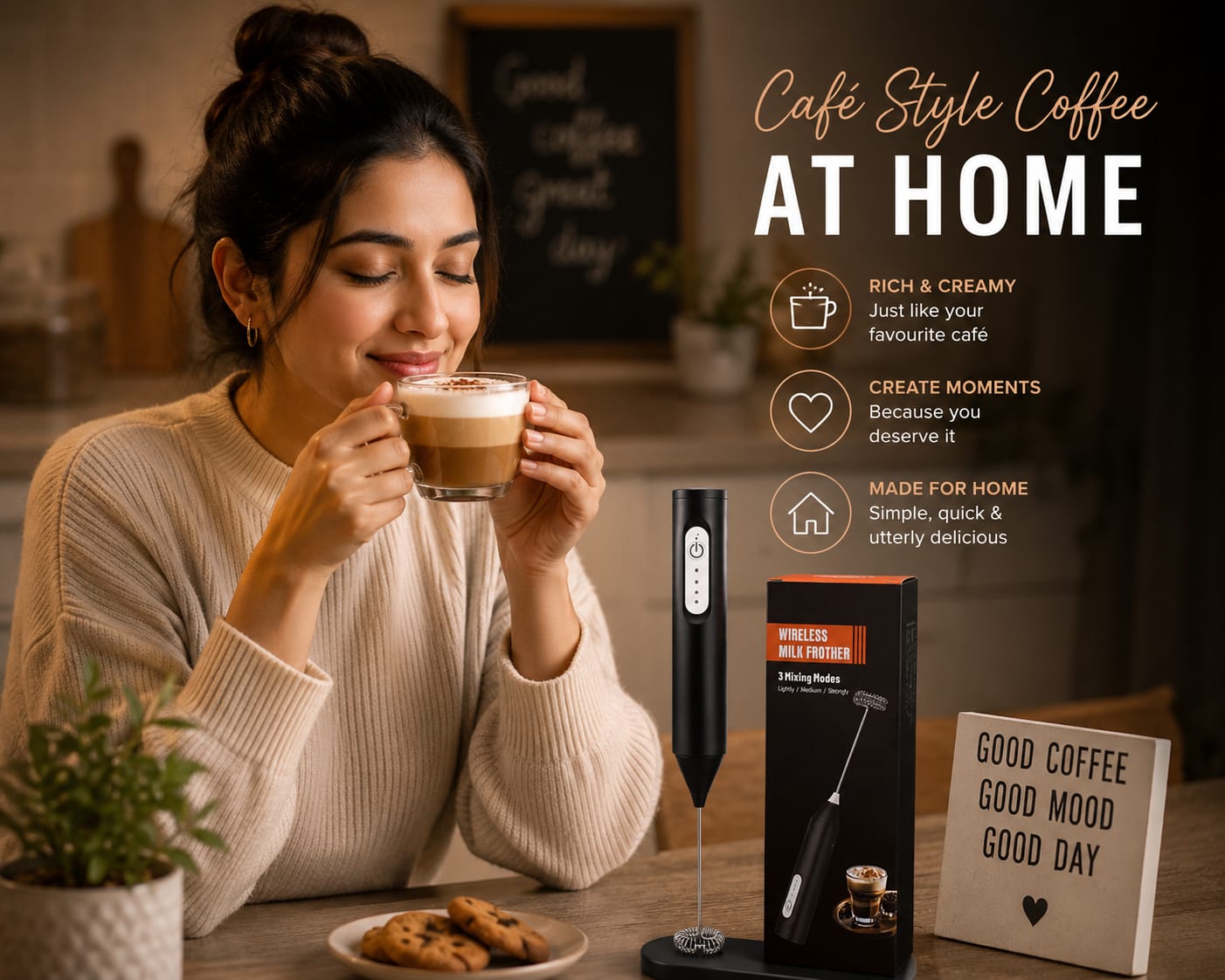 Heavy duty Coffee Frother