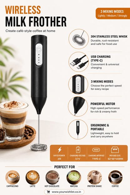 Heavy duty Coffee Frother