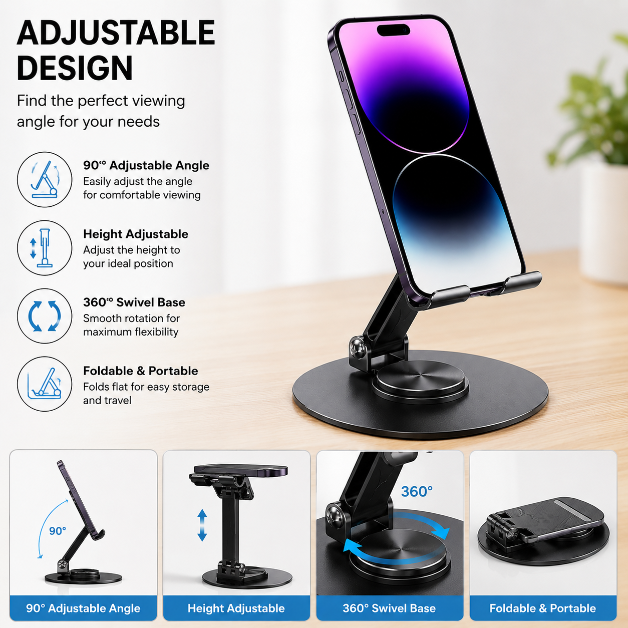 360° Mobile Holder table