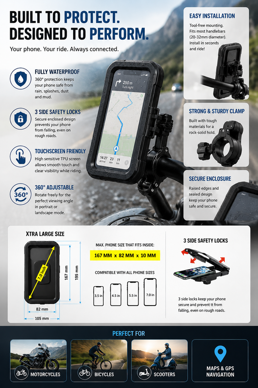 Universal Waterproof Mobile Case